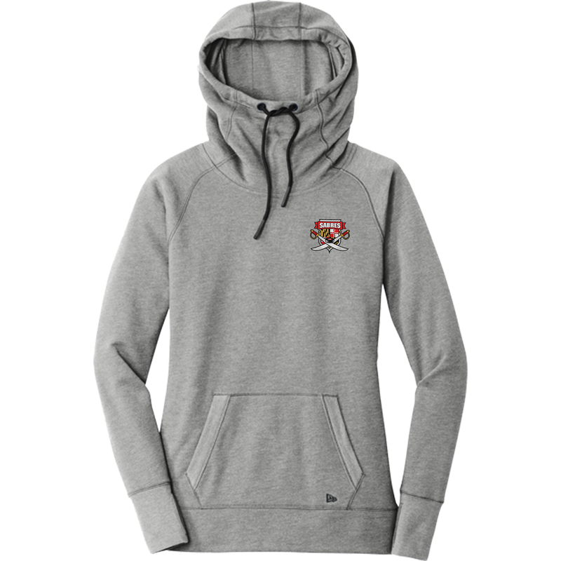 SOMD Sabres New Era Ladies Tri-Blend Fleece Pullover Hoodie