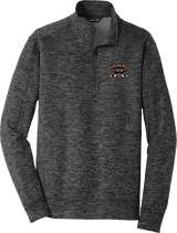 Orange County West PosiCharge Electric Heather Fleece 1/4-Zip Pullover