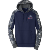 CT Wolfpack South Sport-Wick Mineral Freeze Fleece Colorblock Hooded Pullover