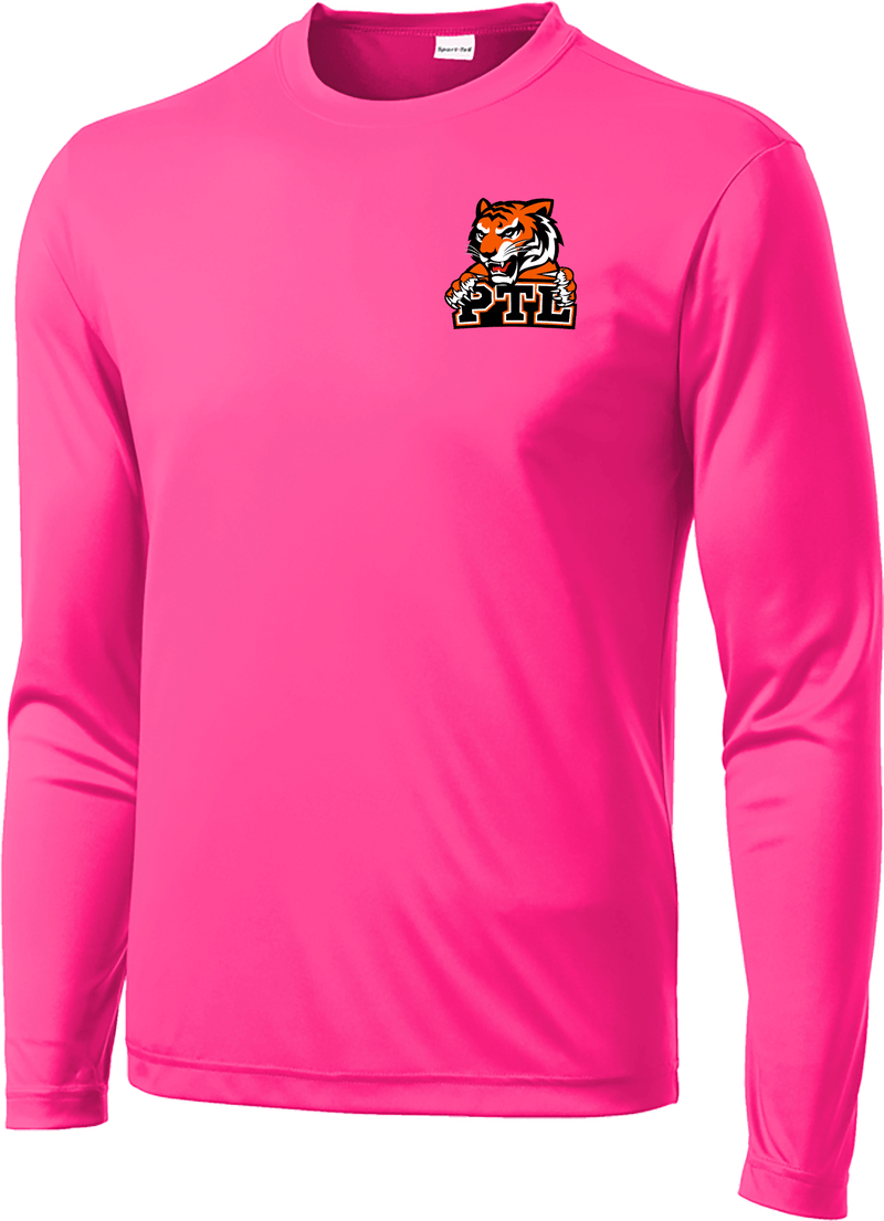 Princeton Tiger Lilies Long Sleeve PosiCharge Competitor Tee