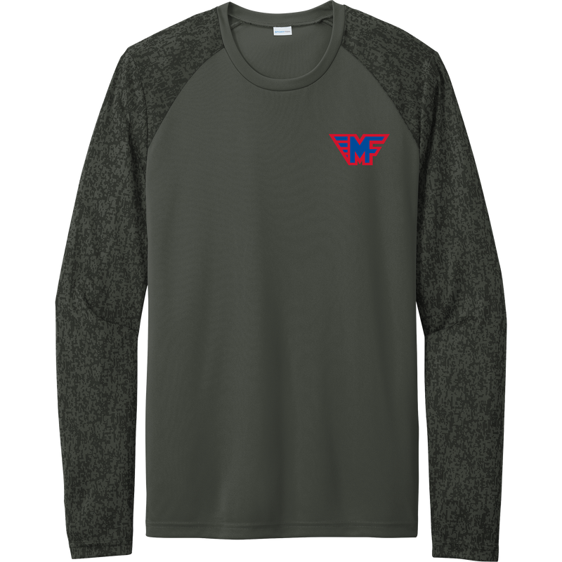 Mid-Fairfield Long Sleeve Digi Camo Tee