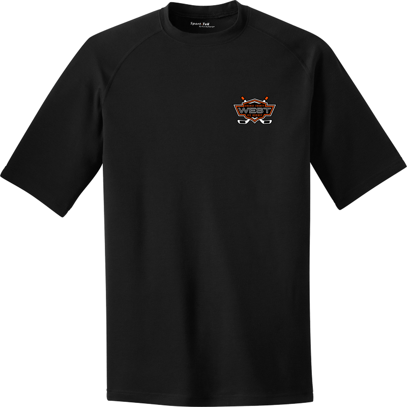 Orange County West PosiCharge Tri-Blend Wicking Raglan Tee