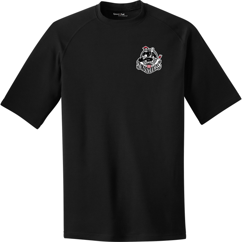 Grundy Senators PosiCharge Tri-Blend Wicking Raglan Tee