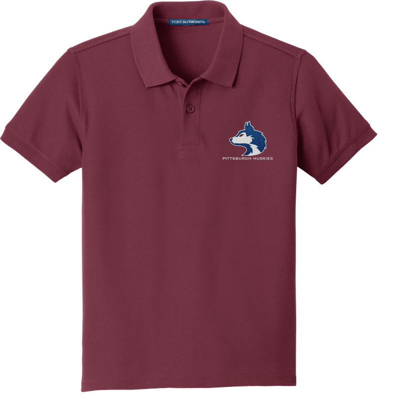 Pittsburgh Huskies Youth Core Classic Pique Polo