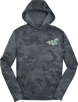 NJ Colts Youth Sport-Wick CamoHex Fleece Hooded Pullover