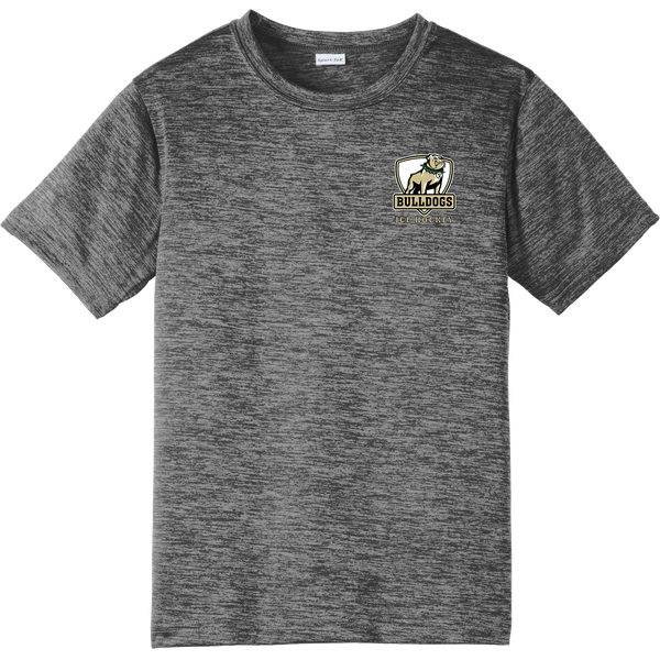 HVM Bulldogs Youth PosiCharge Electric Heather Tee