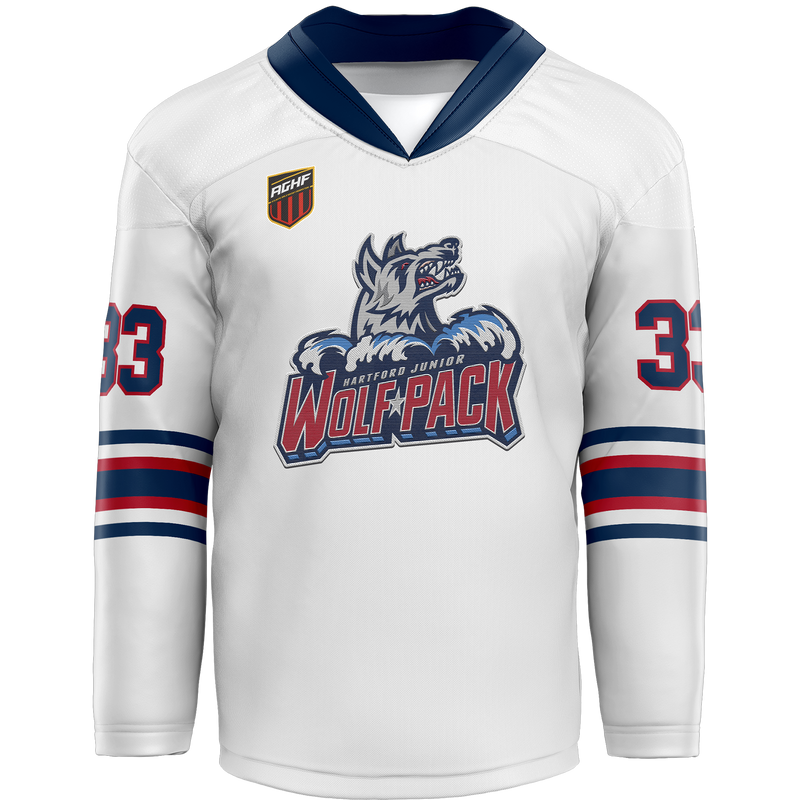 AGHF Hartford Jr. Wolfpack Youth Goalie Hybrid Jersey