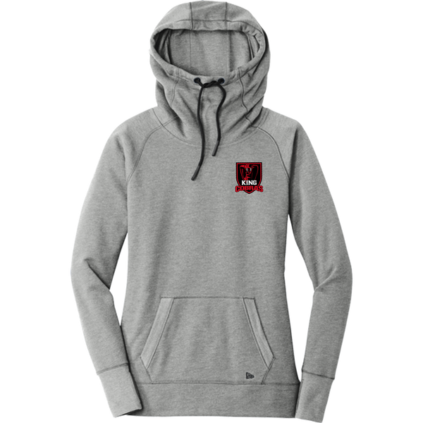 King Cobras New Era Ladies Tri-Blend Fleece Pullover Hoodie