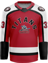 NJ Titans Tier 1 Adult Goalie Sublimated Jersey