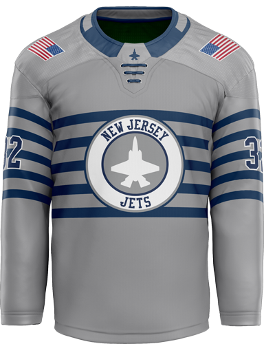 NJ Jets Adult Goalie Jersey